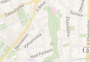 Pod sirénou v obci Praha - mapa ulice