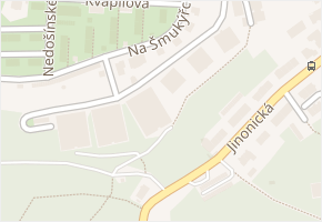 Pod Šmukýřkou v obci Praha - mapa ulice