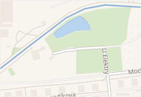 Pod spalovnou v obci Praha - mapa ulice