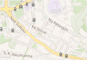 Pod statky v obci Praha - mapa ulice