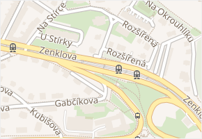 Pod Stírkou v obci Praha - mapa ulice