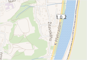 Pod studánkou v obci Praha 2 - mapa ulice