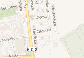 Pod větrolamem v obci Praha - mapa ulice