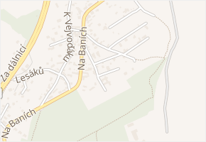 Pod vysílačkou v obci Praha 8 - mapa ulice