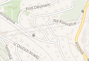 Pod Závěrkou v obci Praha 13 - mapa ulice