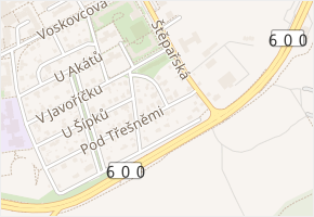 Podbělová v obci Praha - mapa ulice