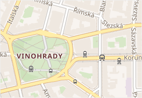 Podolský přístav v obci Praha - mapa ulice