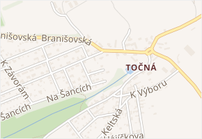 Polovnická v obci Praha - mapa ulice