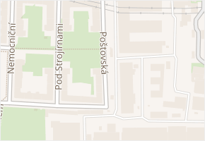 Poštovská v obci Praha 6 - mapa ulice