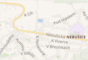 Požárnická v obci Praha - mapa ulice