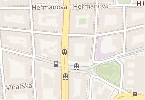Pplk. Sochora v obci Praha - mapa ulice