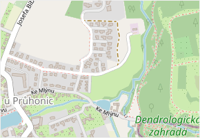 Práškovská v obci Praha - mapa ulice