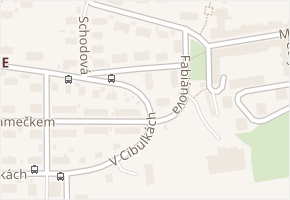 Před Cibulkami v obci Praha - mapa ulice