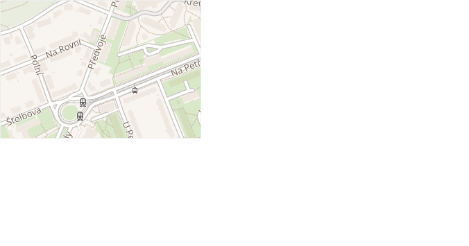Předvoje v obci Praha - mapa ulice