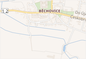 Přípřežní v obci Praha 6 - mapa ulice