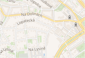 Procházkova v obci Praha 15 - mapa ulice