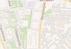 Protivínská v obci Praha 6 - mapa ulice