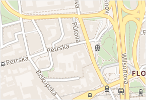 Půtova v obci Praha - mapa ulice
