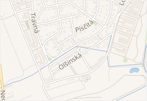 Radovská v obci Praha - mapa ulice