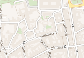 Řásnovka v obci Praha 4 - mapa ulice
