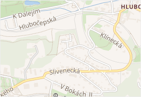 Roblínská v obci Praha - mapa ulice