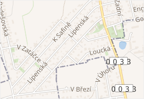 Rojická v obci Praha - mapa ulice