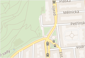 Rošických v obci Praha - mapa ulice