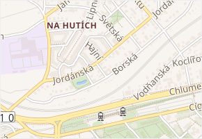Rotenská v obci Praha - mapa ulice