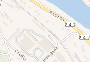 Roztocká v obci Praha - mapa ulice