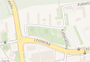 Rytířova v obci Praha - mapa ulice