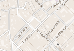 Rytířská v obci Praha 11 - mapa ulice