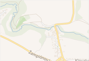 Ryzcová v obci Praha - mapa ulice