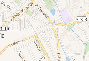 Salačova v obci Praha 20 - mapa ulice