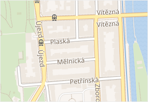 Šeříková v obci Praha 14 - mapa ulice