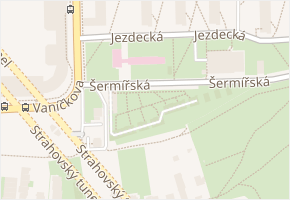 Šermířská v obci Praha 1 - mapa ulice