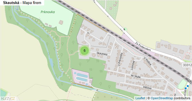 Skautská - mapa firem