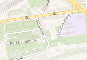 Skloněná v obci Praha 10 - mapa ulice