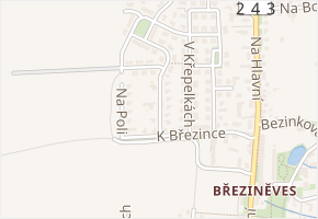 Skřivánčí v obci Praha 14 - mapa ulice