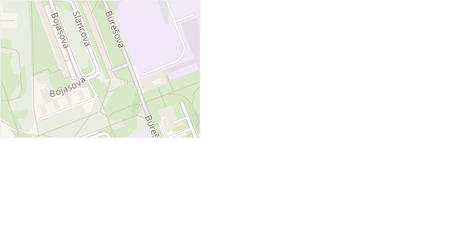 Slancova v obci Praha - mapa ulice