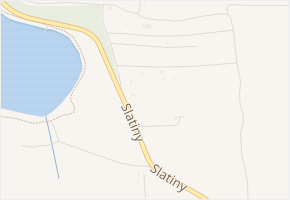 Slatiny v obci Praha - mapa ulice