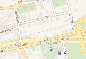 Slavíčkova v obci Praha 2 - mapa ulice