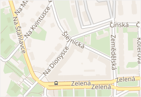 Šlejnická v obci Praha 7 - mapa ulice