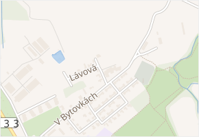 Slídová v obci Praha - mapa ulice
