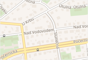 Slunečná v obci Praha - mapa ulice