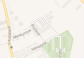 Sluneční v obci Praha - mapa ulice