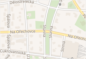 Slunná v obci Praha - mapa ulice