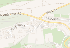 Smrčinská v obci Praha - mapa ulice
