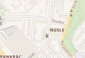 Soudní v obci Praha - mapa ulice