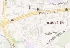 Soustružnická v obci Praha 2 - mapa ulice