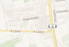 Spádná v obci Praha - mapa ulice